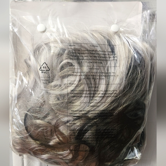 Leg Avenue Multicolor Long Wavy Wig - Picture 2 of 5